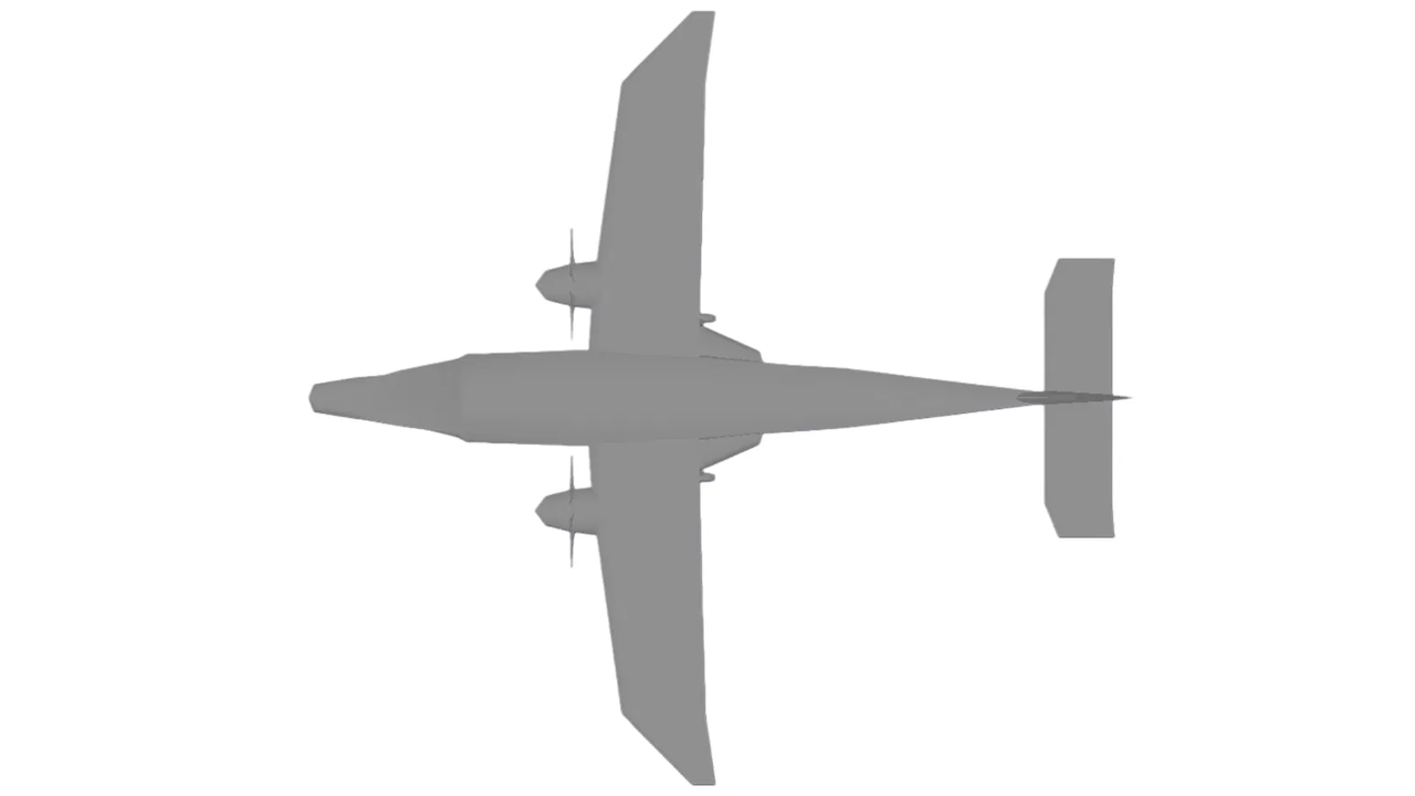 Sky Yak top view
