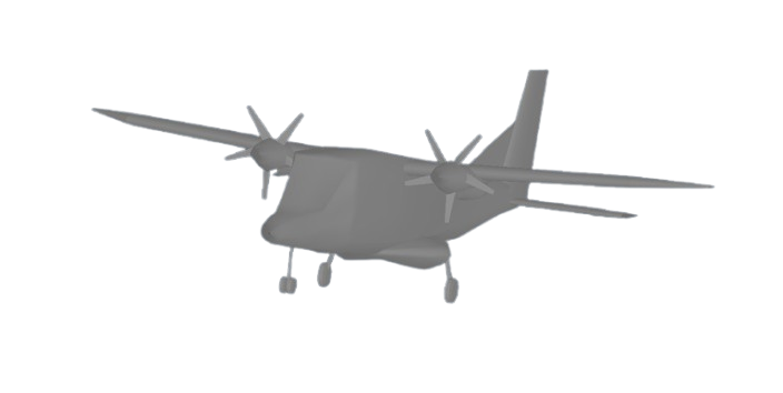 Sky Yak isometric render